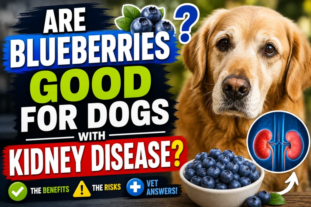Are Blueberries Good for Dogs with Kidney Disease?
