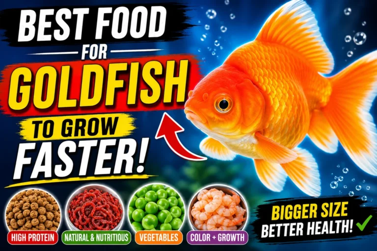 Best Food for Goldfish To Grow Faster