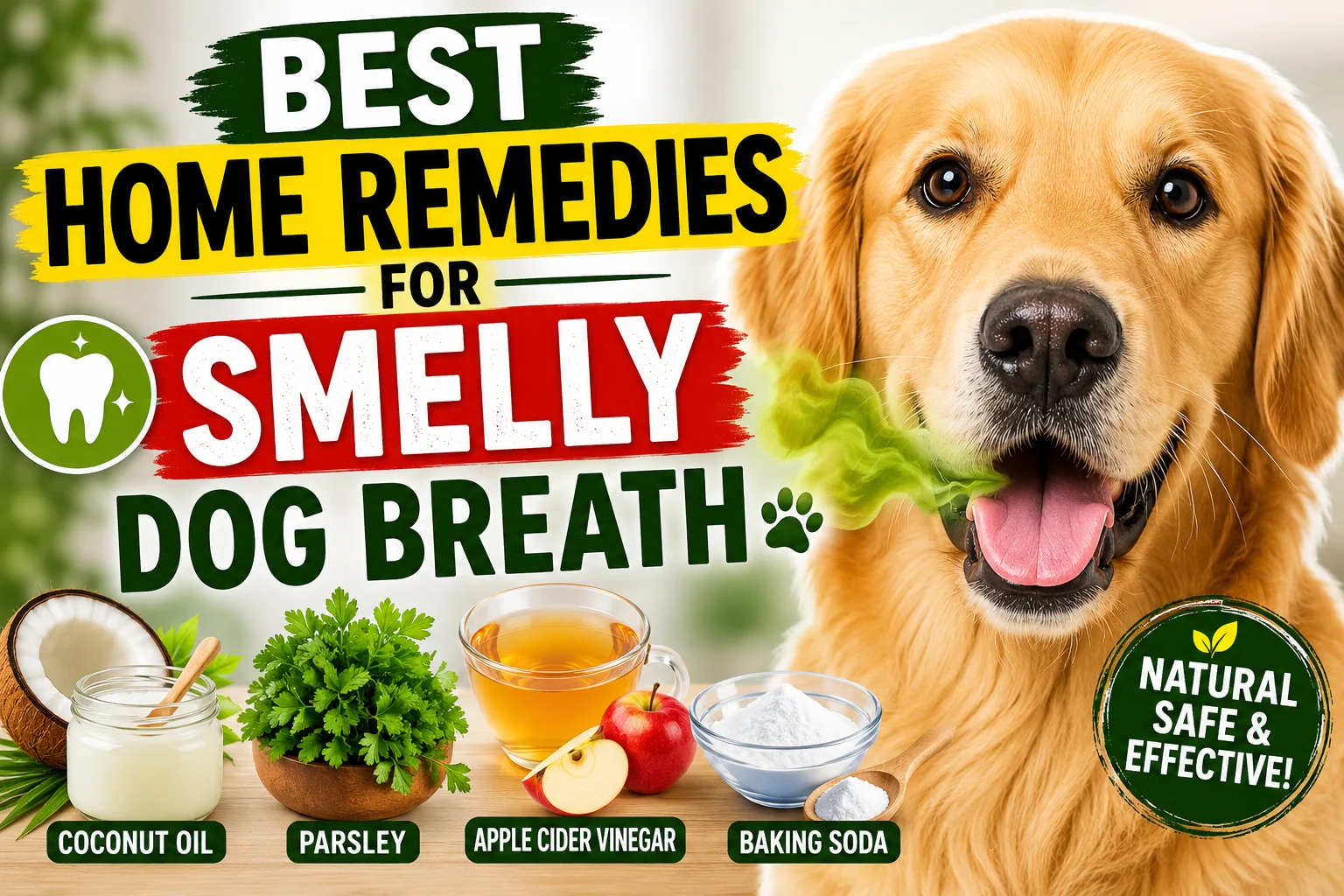 Best Home Remedies For Smelly Dog Breath