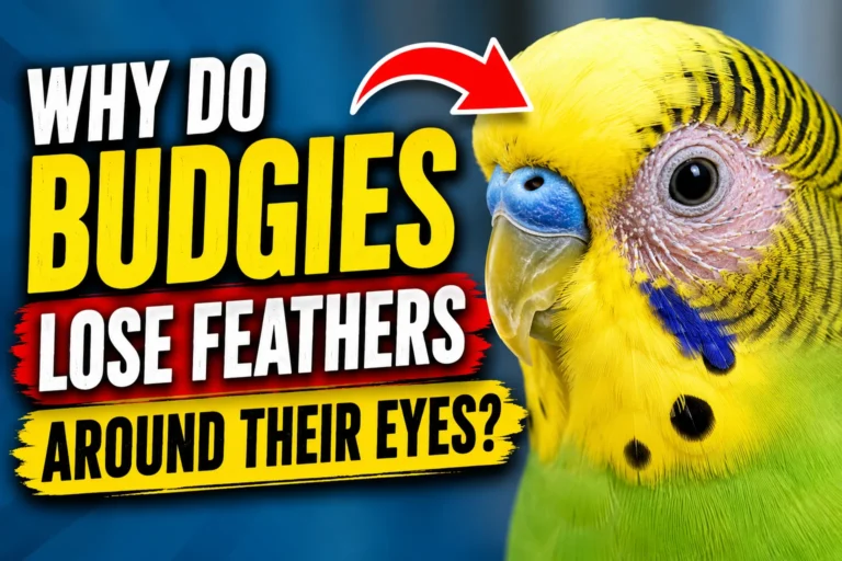 Budgies Lose Feathers Around Their Eyes