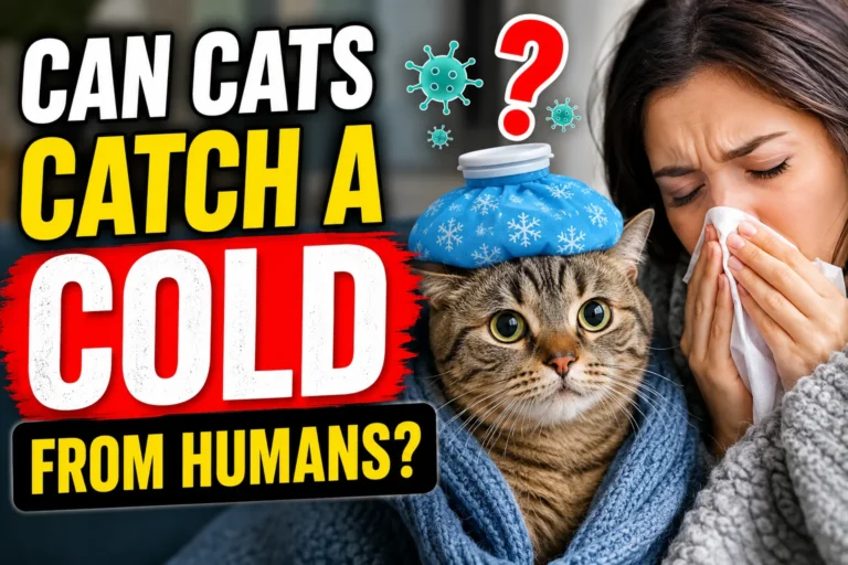 Can Cats Catch a Cold From Humans?
