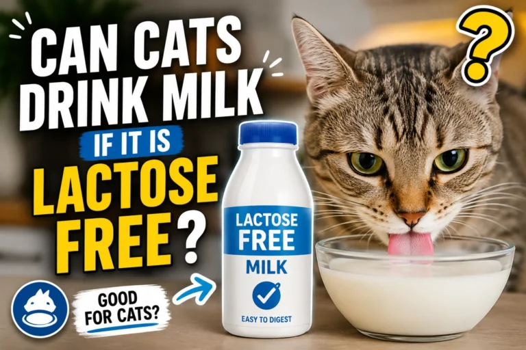 Can Cats Drink Milk If It Is Lactose Free?