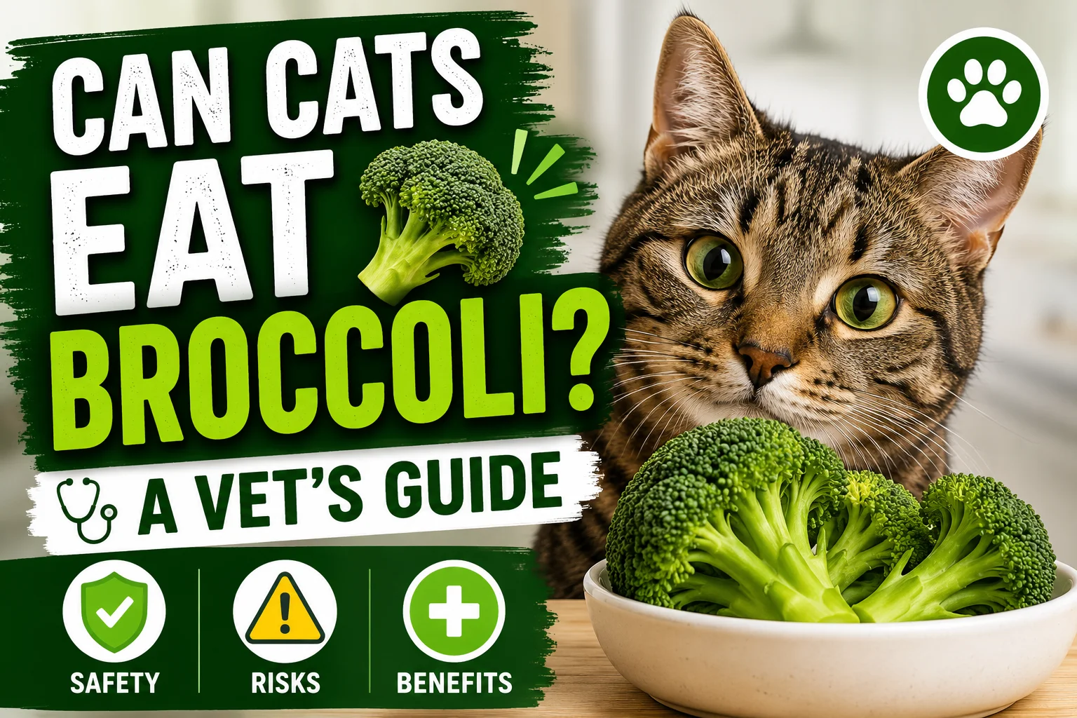 Can Cats Eat Broccoli? A Vet’s Guide to Safety, Risks & Benefits
