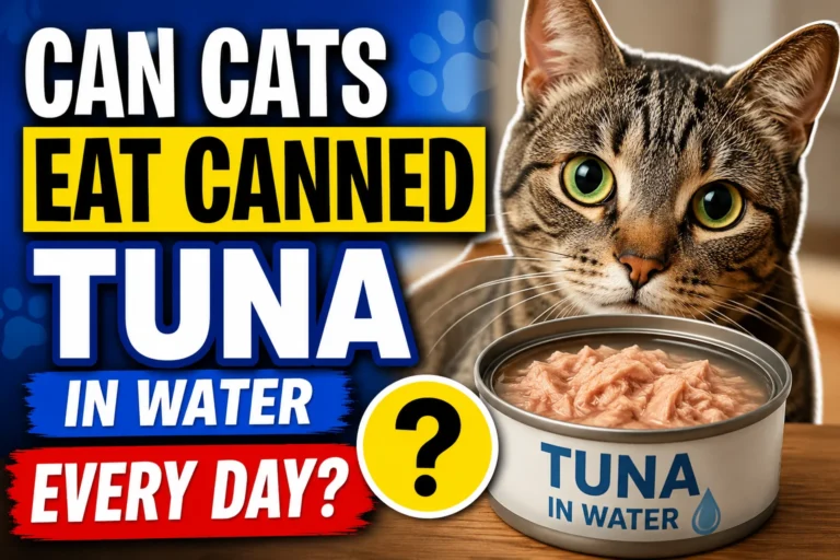 Can Cats Eat Canned Tuna in Water Every Day?