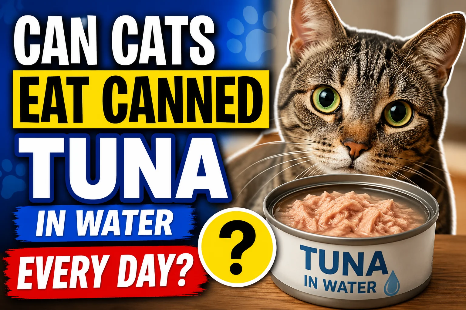 Can Cats Eat Canned Tuna in Water Every Day?