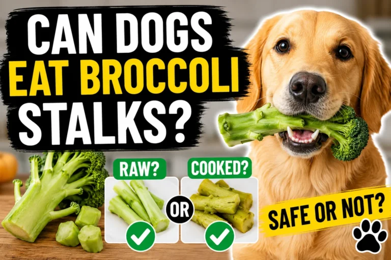 Can Dogs Eat Broccoli Stalks Raw or Cooked?