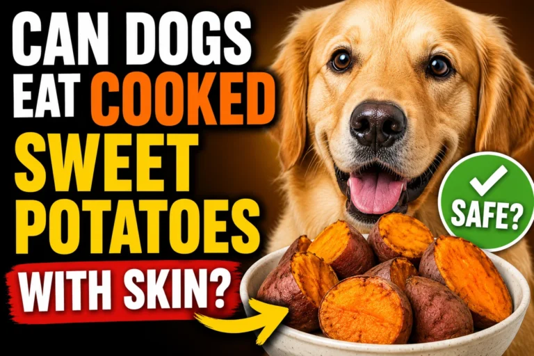 Can Dogs Eat Cooked Sweet Potatoes With Skin?