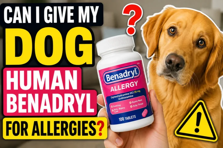 Can I Give My Dog Human Benadryl for Allergies?