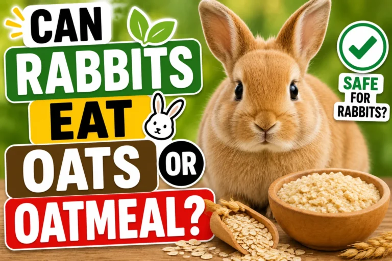 Can Rabbits Eat Oats or Oatmeal?