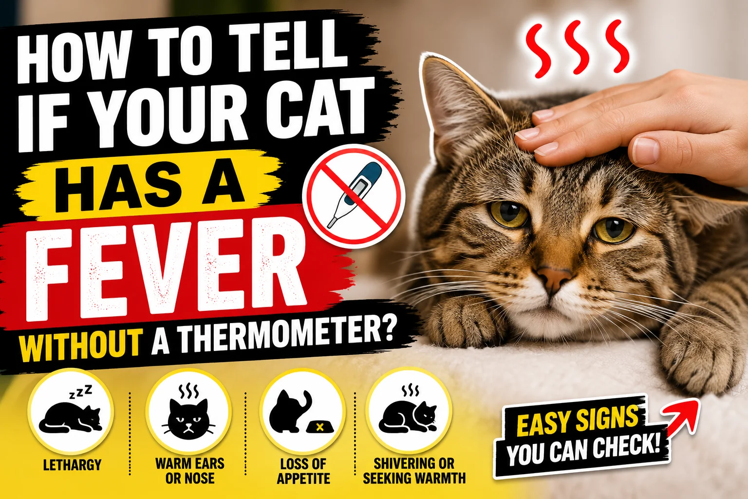 Cat Has a Fever Without a Thermometer