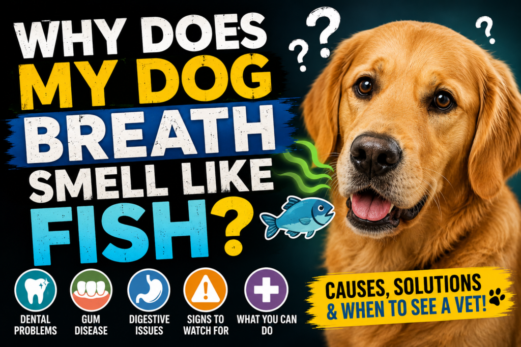 Why Does My Dog Breath Smell Like Fish?