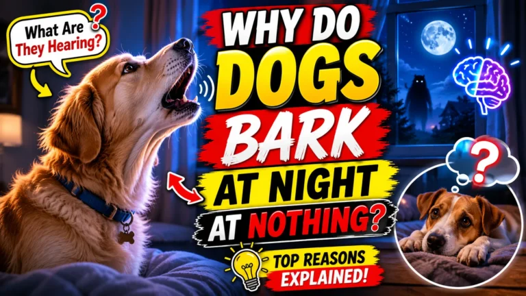 Dogs Bark at Night at Nothing