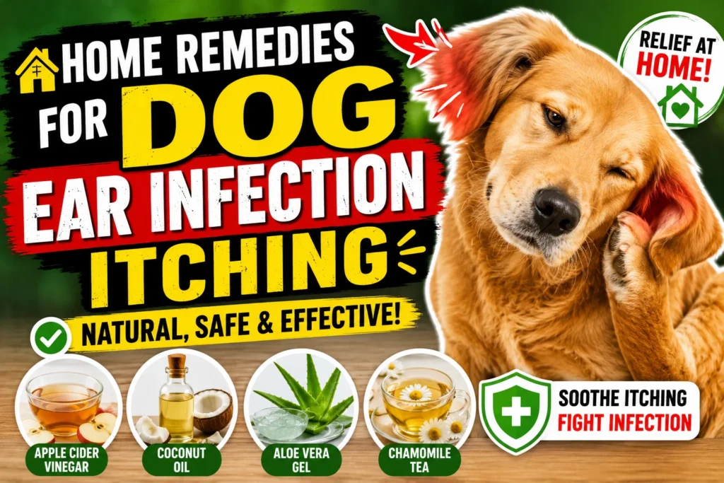 Home Remedies for Dog Ear Infection Itching
