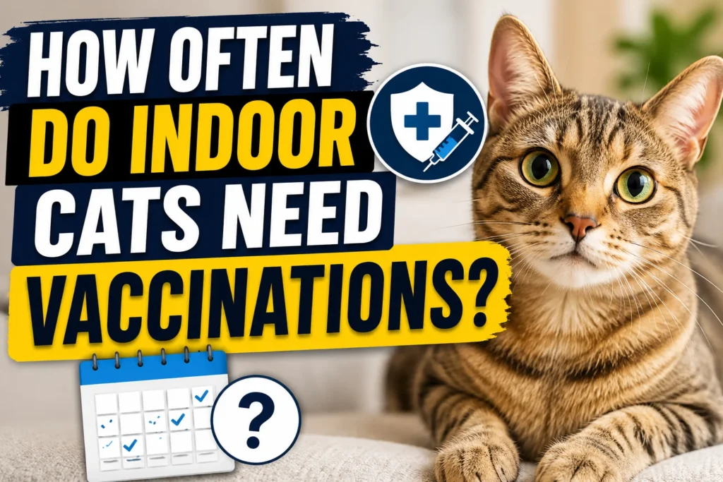 How Often Do Indoor Cats Need Vaccinations?