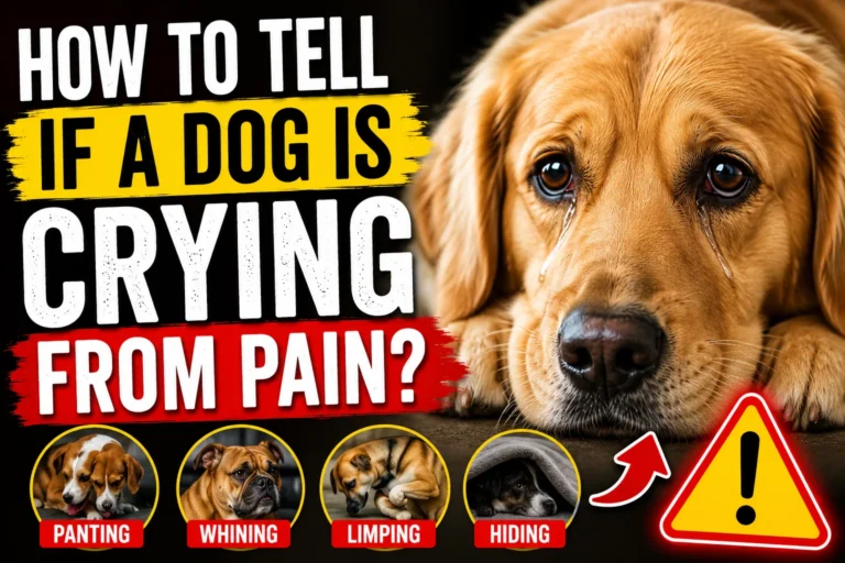 How To Tell If A Dog Is Crying From Pain?