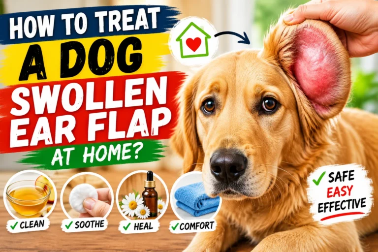 How To Treat A Dog Swollen Ear Flap At Home?