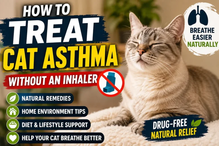 How to Treat Cat Asthma Without an Inhaler?