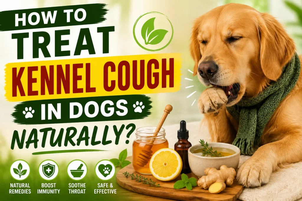 How to Treat Kennel Cough in Dogs Naturally?
