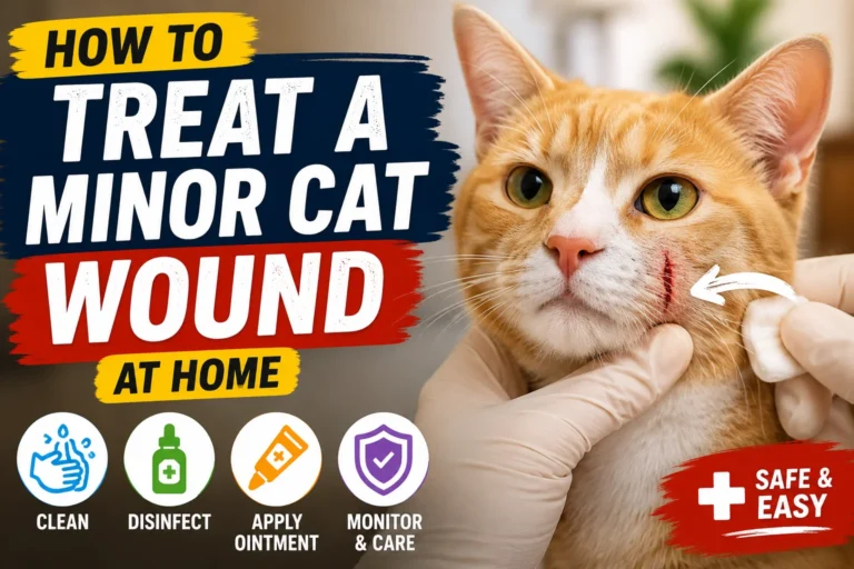How to Treat a Minor Cat Wound at Home