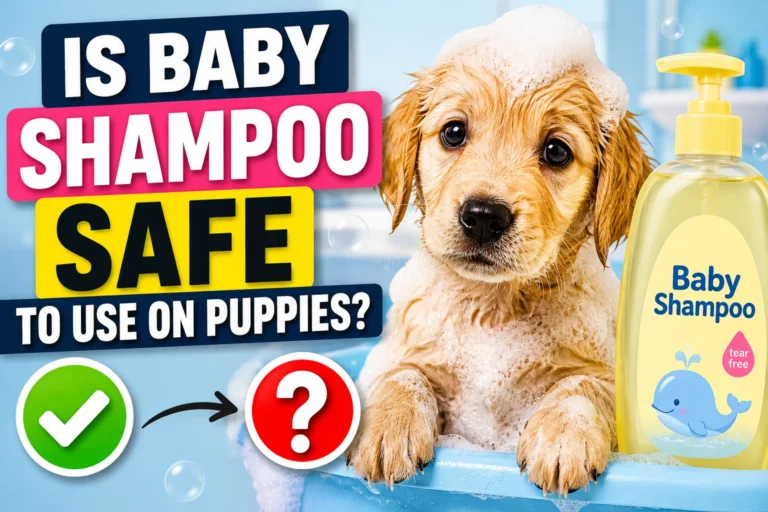 Is Baby Shampoo Safe To Use On Puppies?