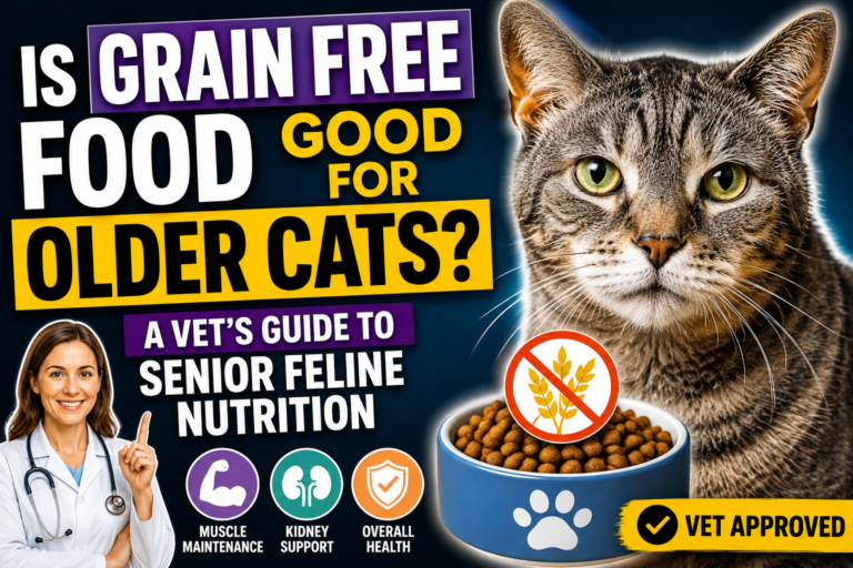 Is Grain Free Food Good for Older Cats?