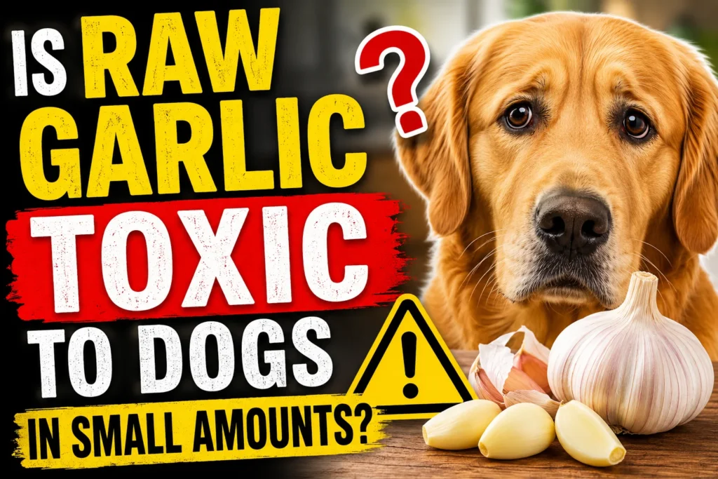 Is Raw Garlic Toxic to Dogs in Small Amounts?