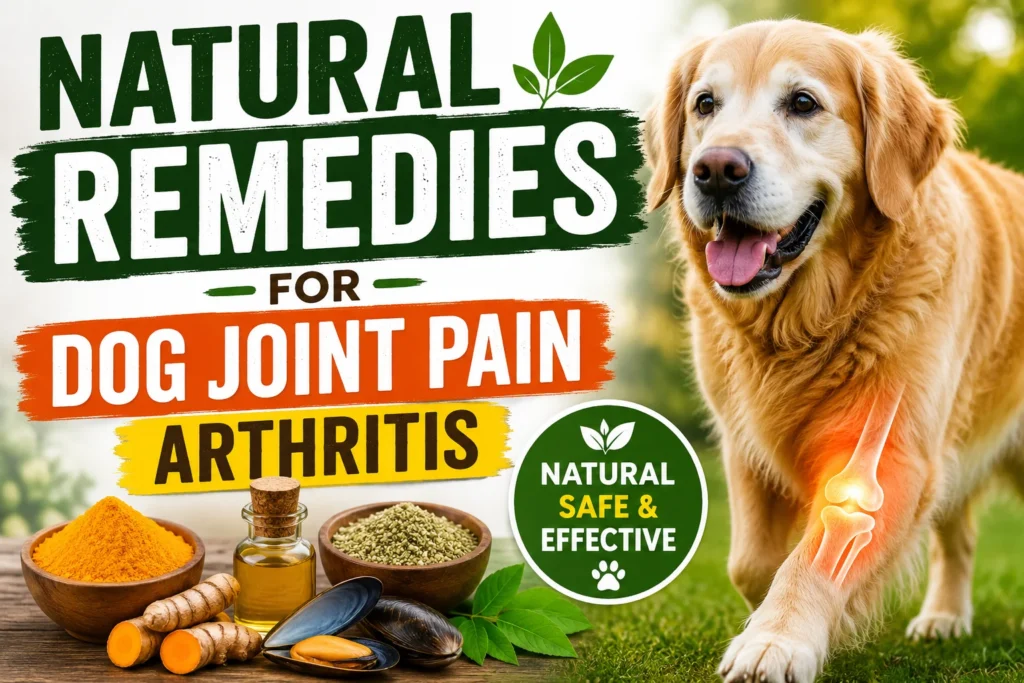Natural Remedies for Dog Joint Pain & Arthritis