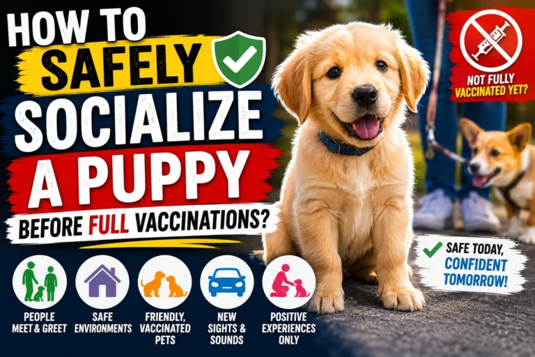 Safely Socialize a Puppy Before Full Vaccinations