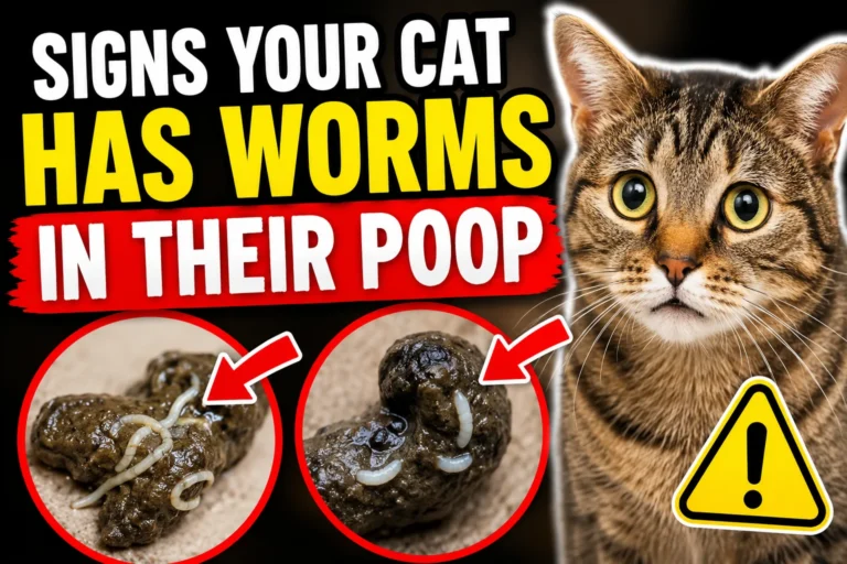 Signs Your Cat Has Worms in Their Poop
