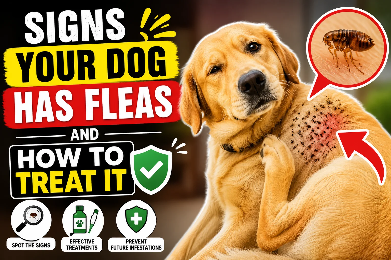 Signs Your Dog Has Fleas and How to Treat It