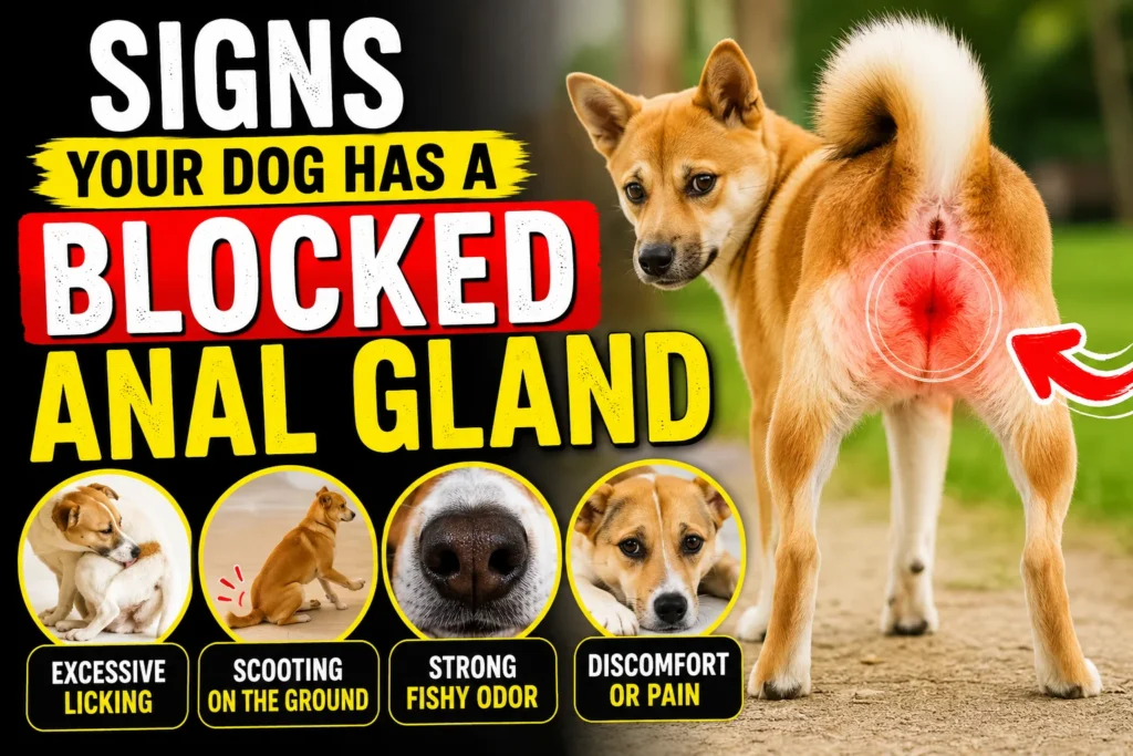 Signs Your Dog Has a Blocked Anal Gland