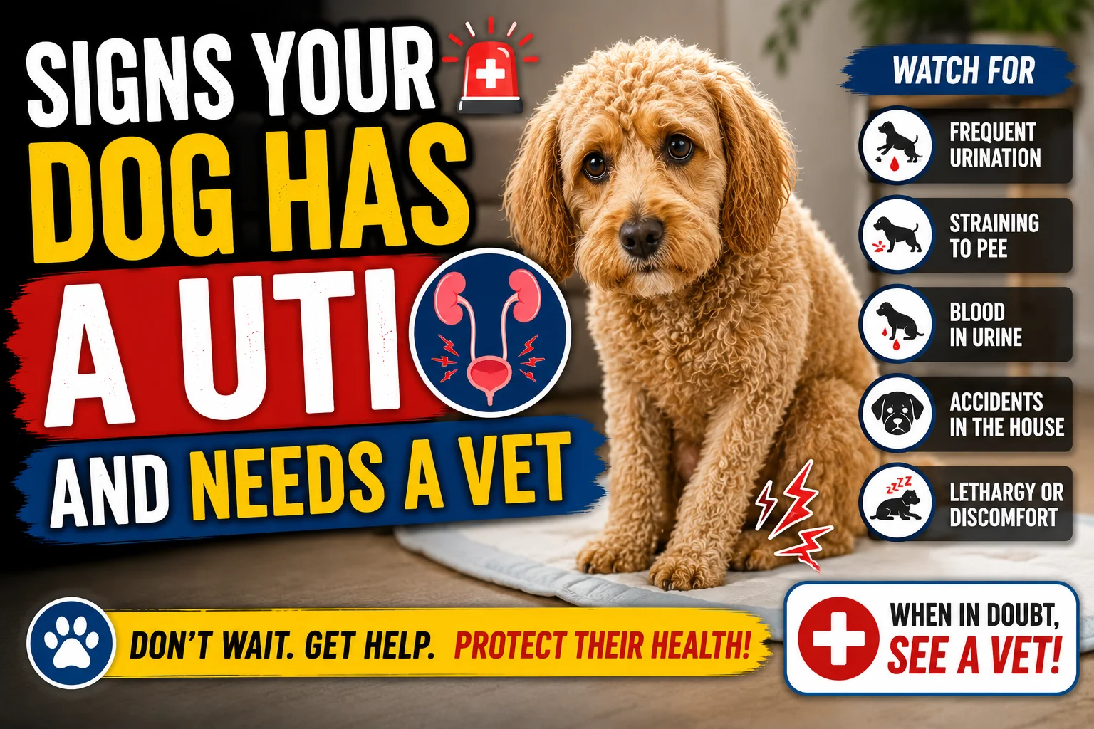Signs Your Dog Has a UTI and Needs a Vet