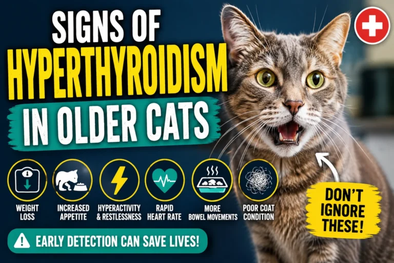 Signs of Hyperthyroidism in Older Cats