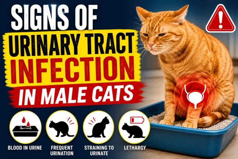 Signs of Urinary Tract Infection in Male Cats
