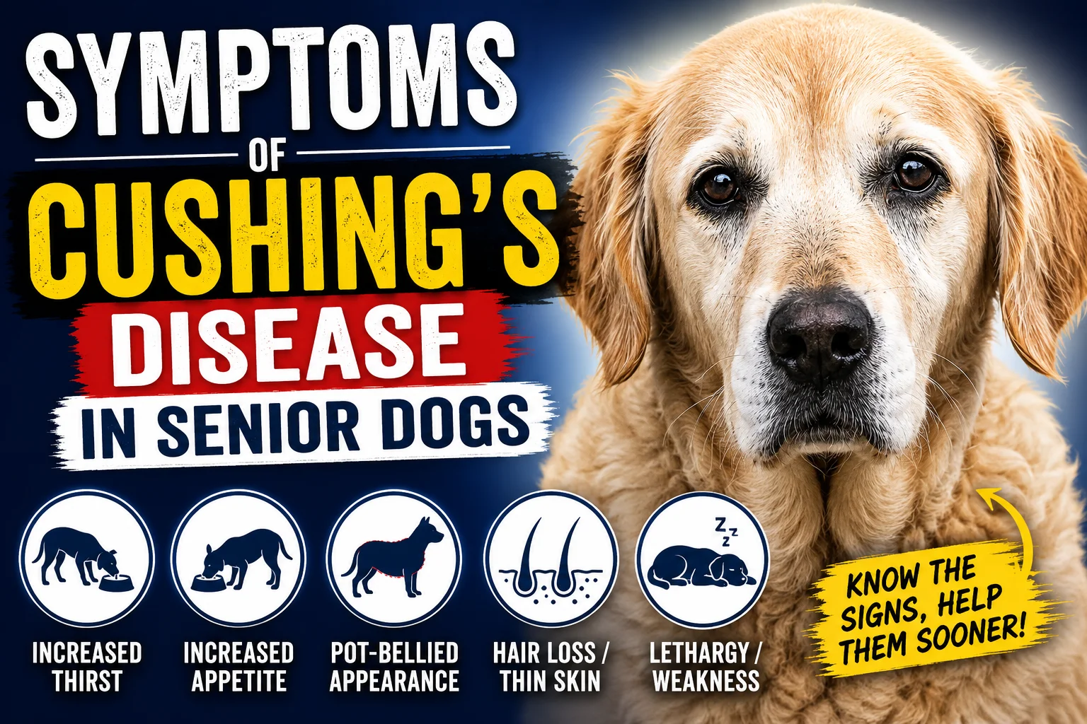 Symptoms Of Cushing's Disease In Senior Dogs