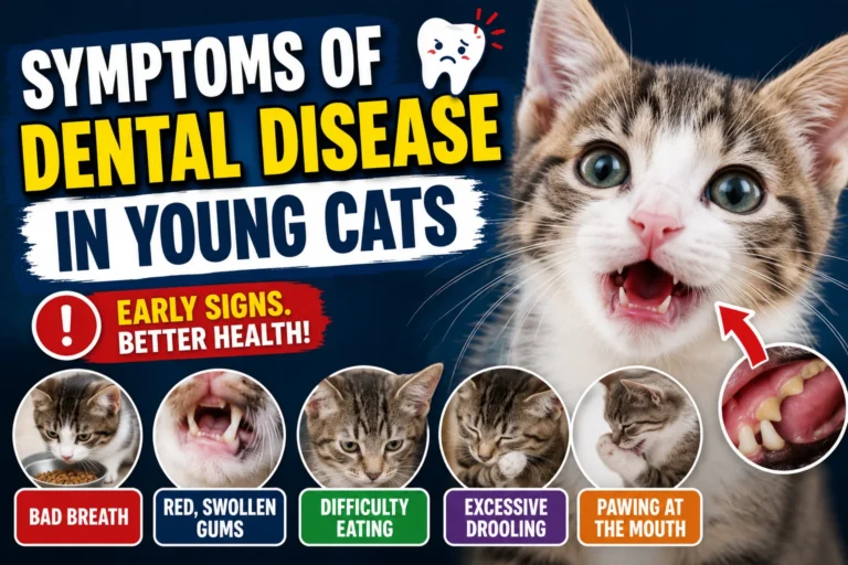 Symptoms Of Dental Disease In Young Cats