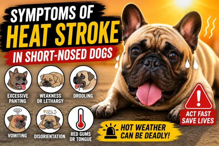 Symptoms Of Heat Stroke In Short Nosed Dogs