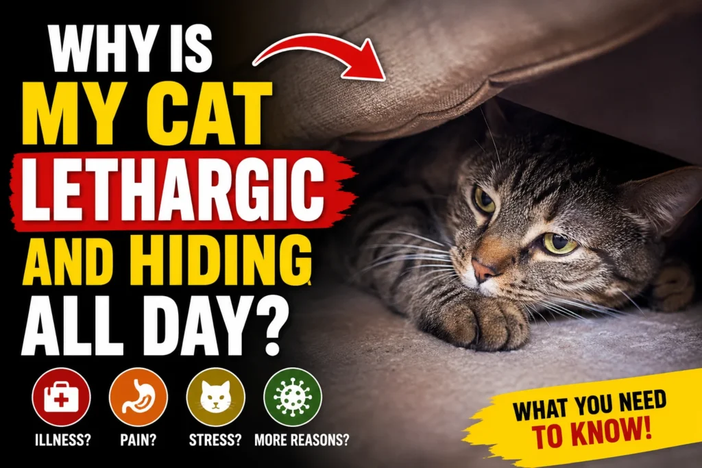 Why Is My Cat Lethargic and Hiding All Day?