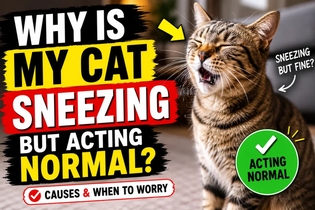Why Is My Cat Sneezing But Acting Normal?