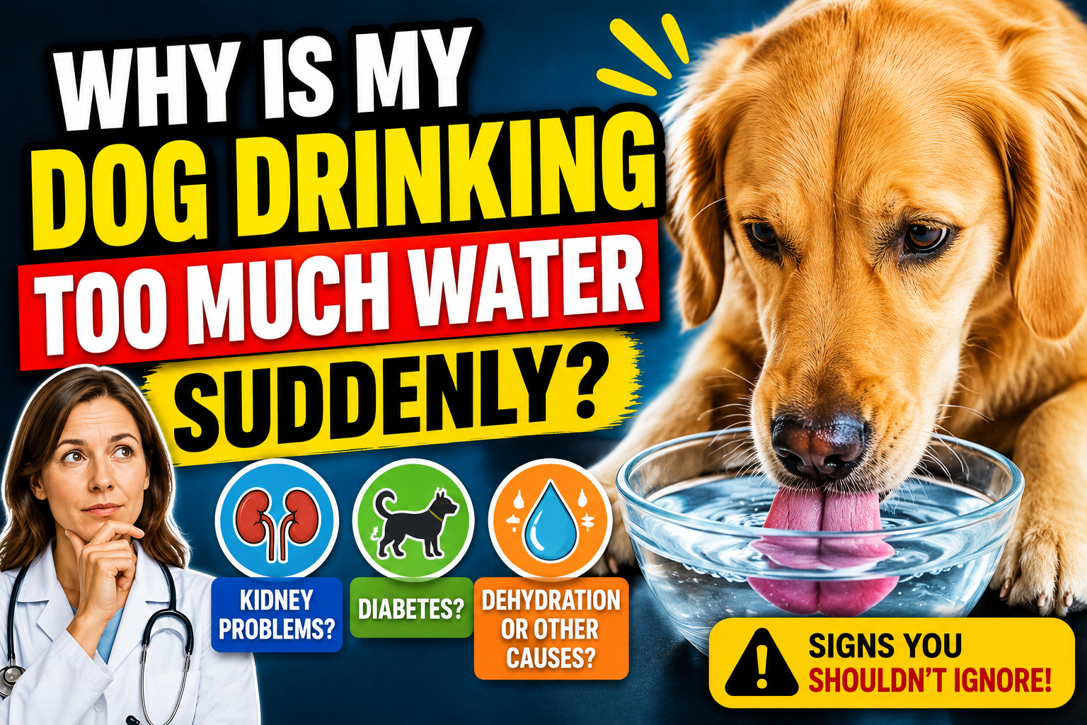 Why Is My Dog Drinking Too Much Water Suddenly?