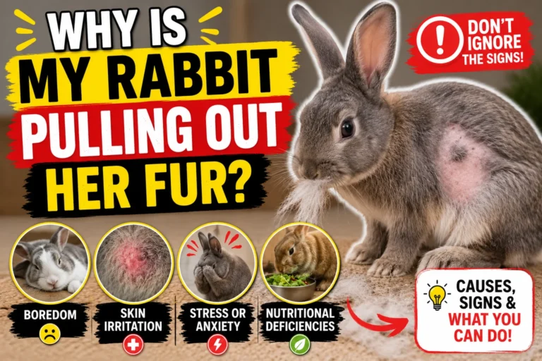 Why Is My Rabbit Pulling Out Her Fur?
