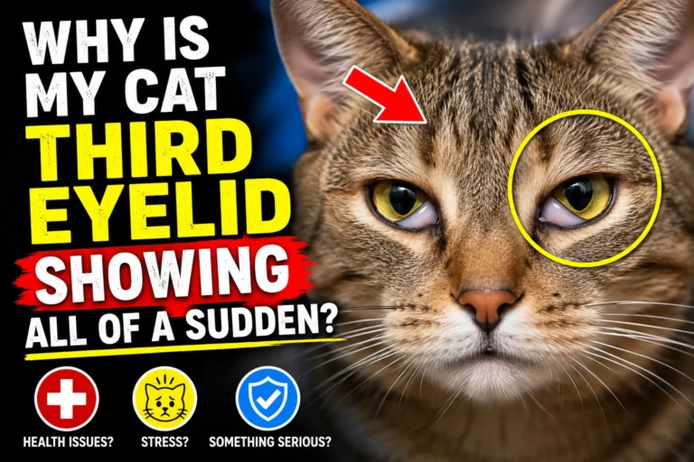 Why is My Cat Third Eyelid Showing All of a Sudden?