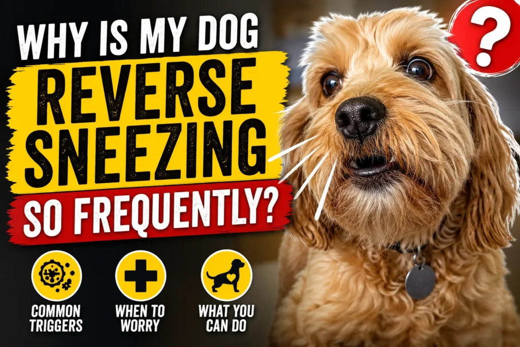 Why is my dog reverse sneezing so frequently?