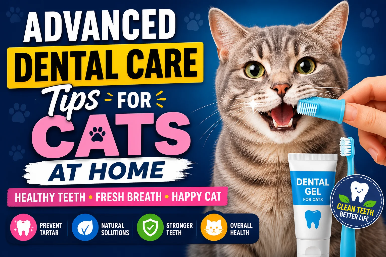 Advanced Dental Care Tips for Cats at Home