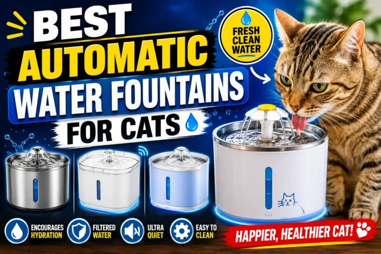 Best Automatic Water Fountains For Cats