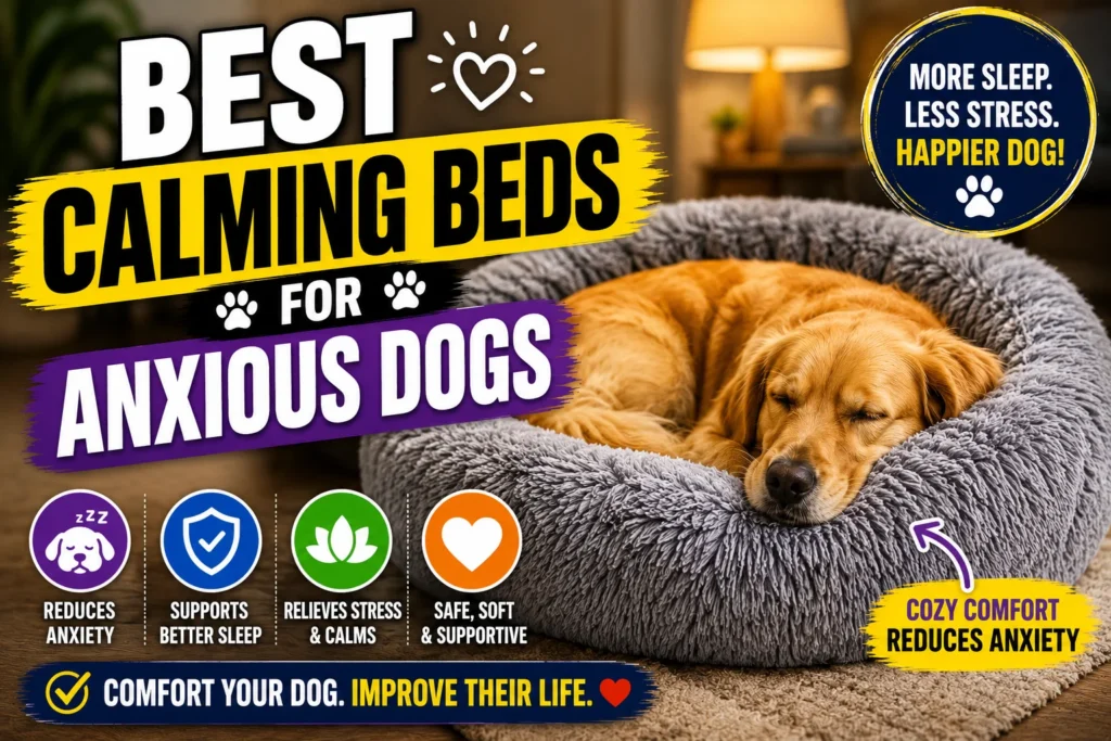 Best Calming Beds For Anxious Dogs