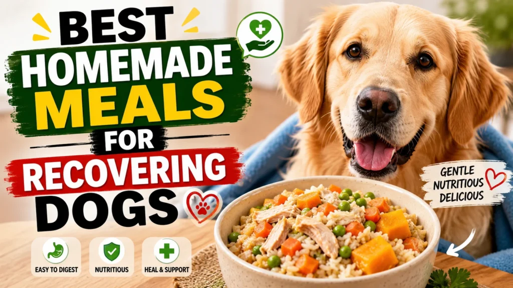 Best Homemade Meals For Recovering Dogs