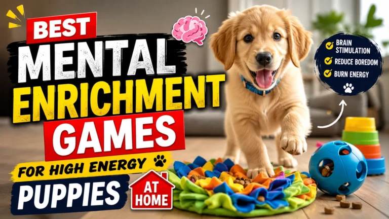 Best Mental Enrichment Games For High Energy Puppies At Home