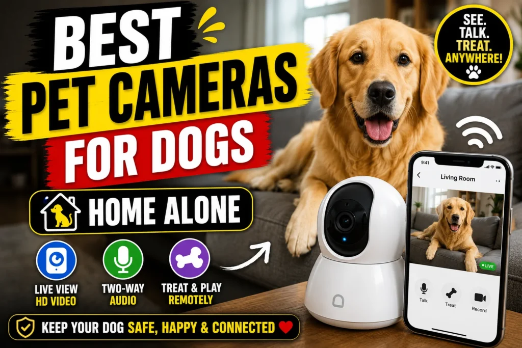 Best Pet Cameras For Dogs Home Alone
