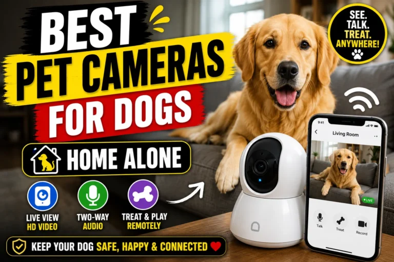 Best Pet Cameras For Dogs Home Alone